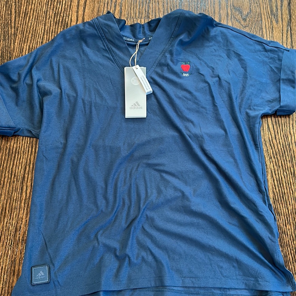 Soft, dark blue shirt